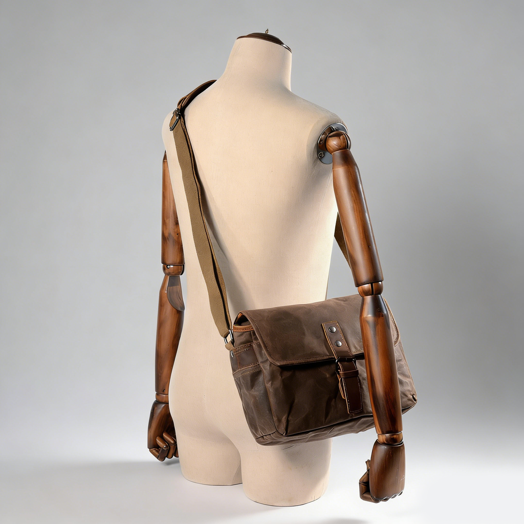 OSO Vintage Canvas DSLR Camera Shoulder Bag