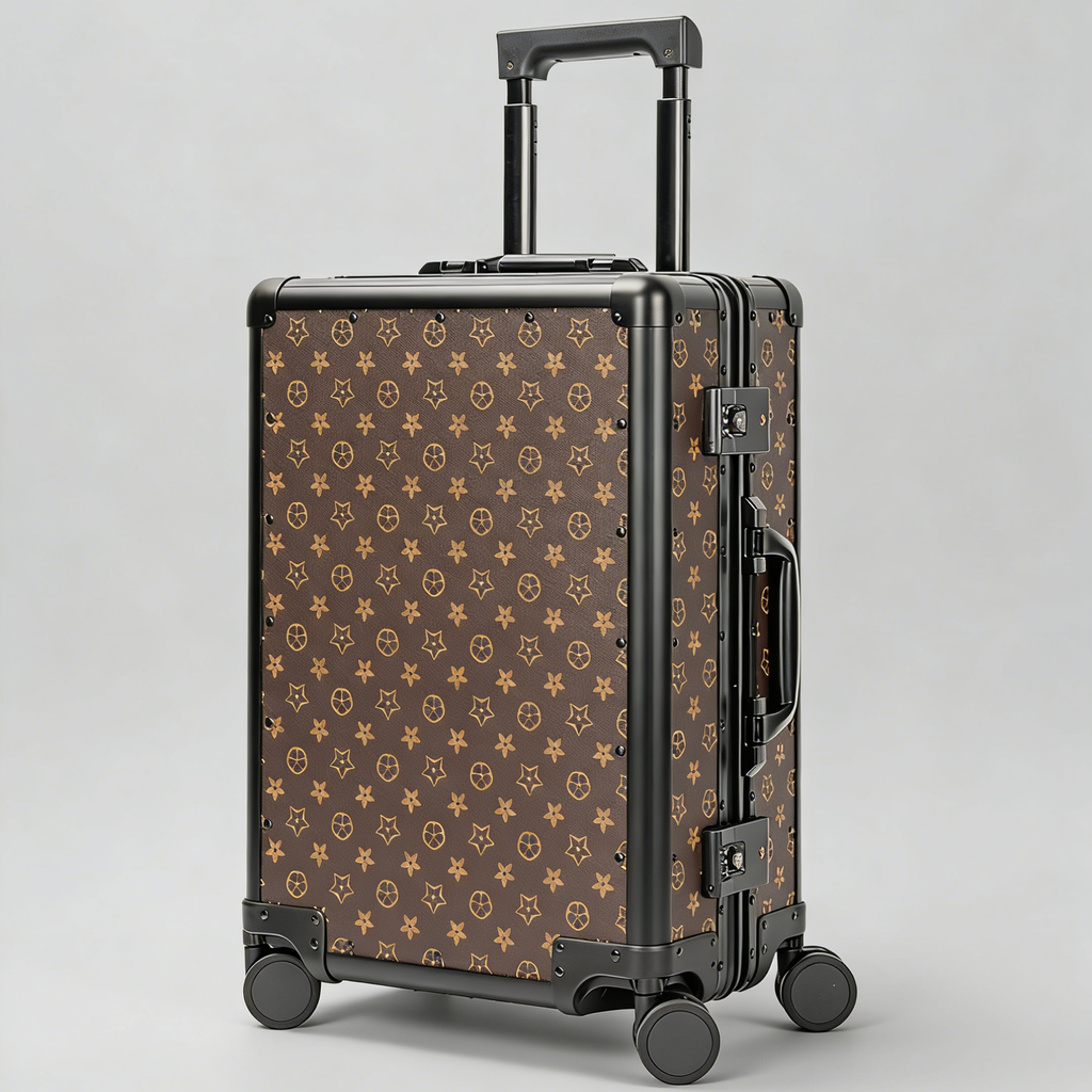 OSO Luxury PU Leather Luggage - TSA Lock Expandable