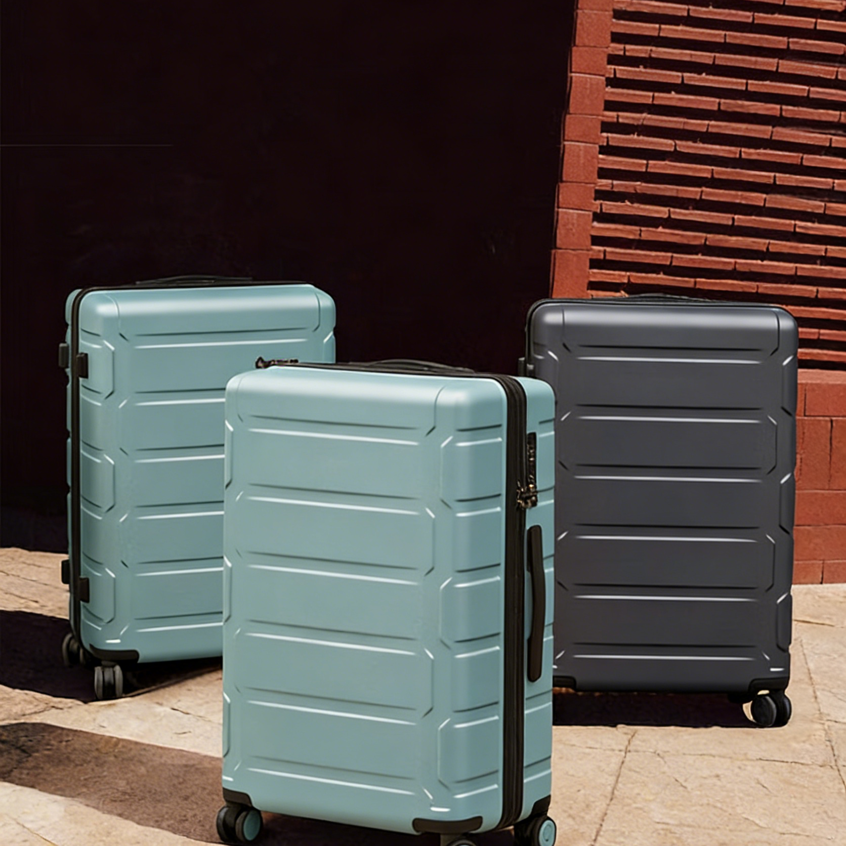 OSO Lightweight PC Hardside Spinner Luggage