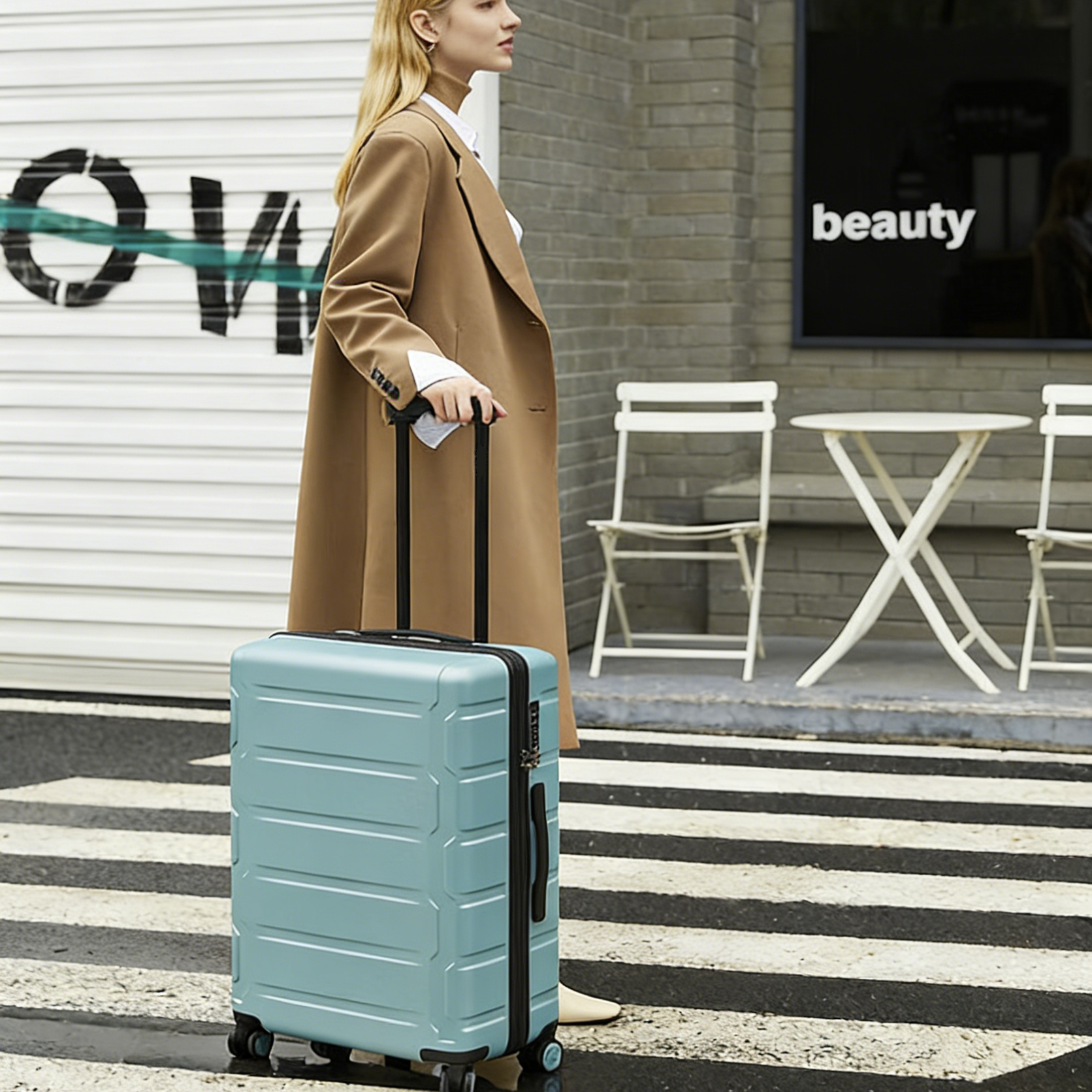 OSO Lightweight PC Hardside Spinner Luggage