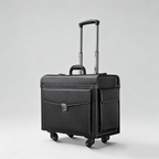 OSO 18" Pilot Case - PVC Business Carry-On with Wheels