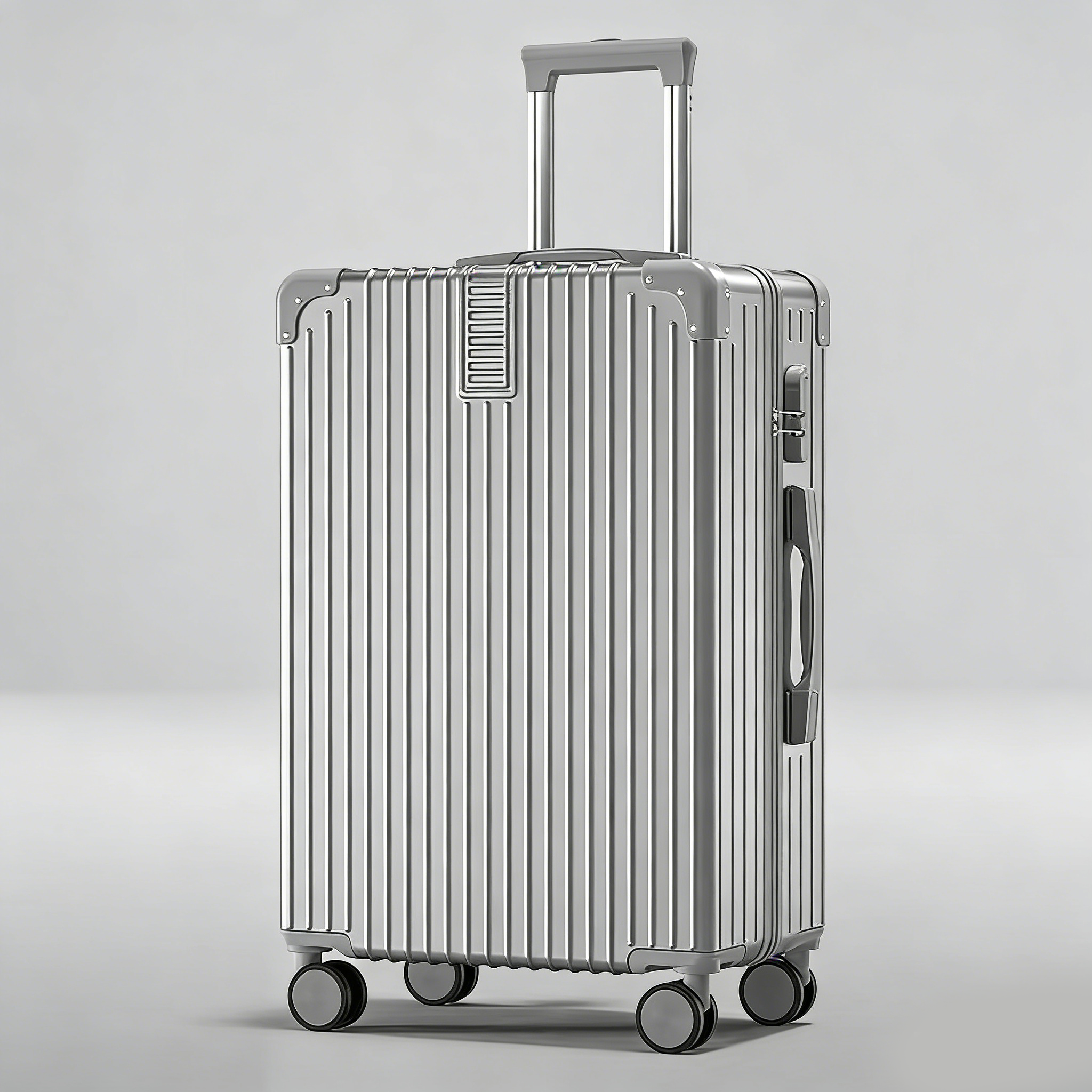 OSO Heavy-Duty ABS+PC Luggage - Aluminum Frame TSA Lock