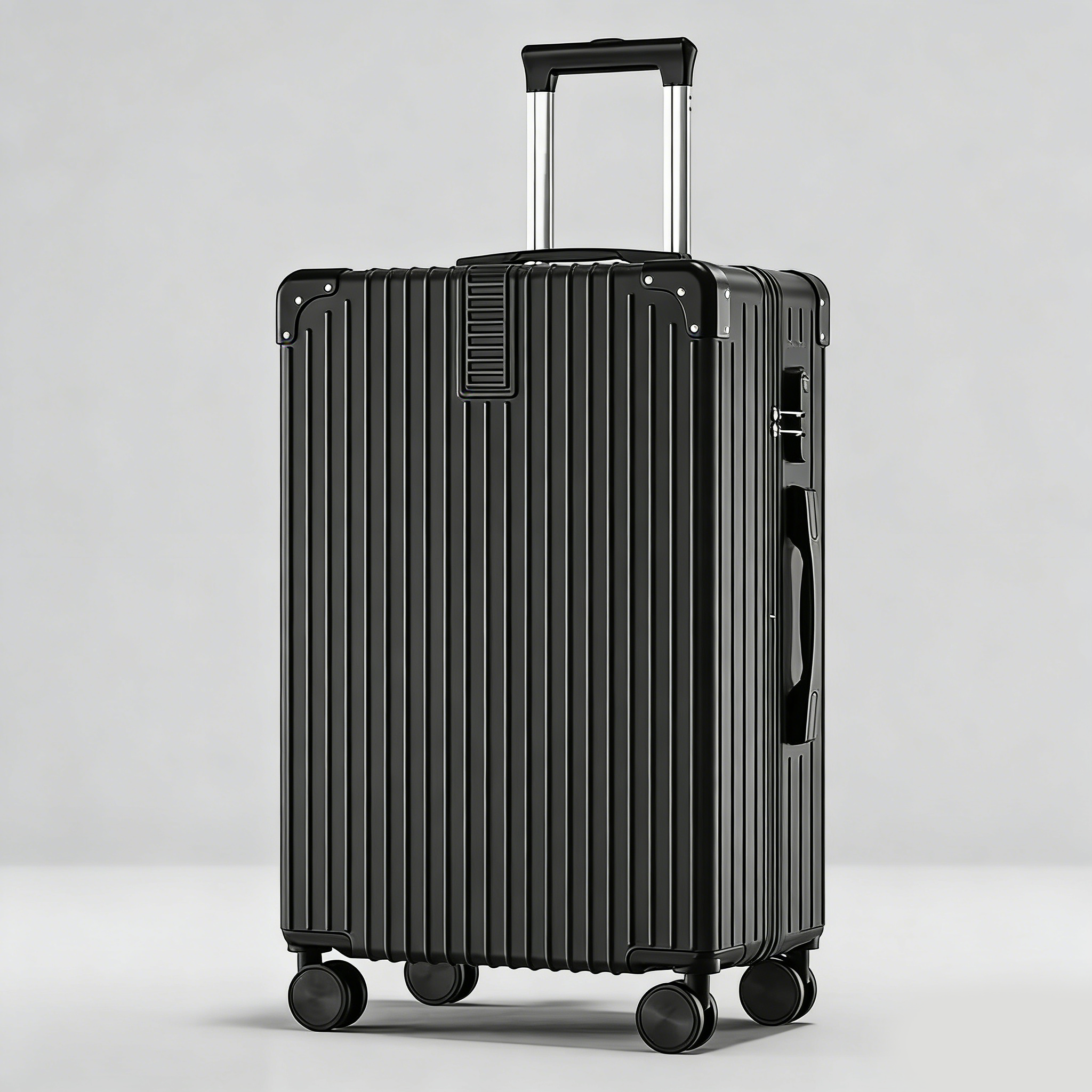 OSO Heavy-Duty ABS+PC Luggage - Aluminum Frame TSA Lock