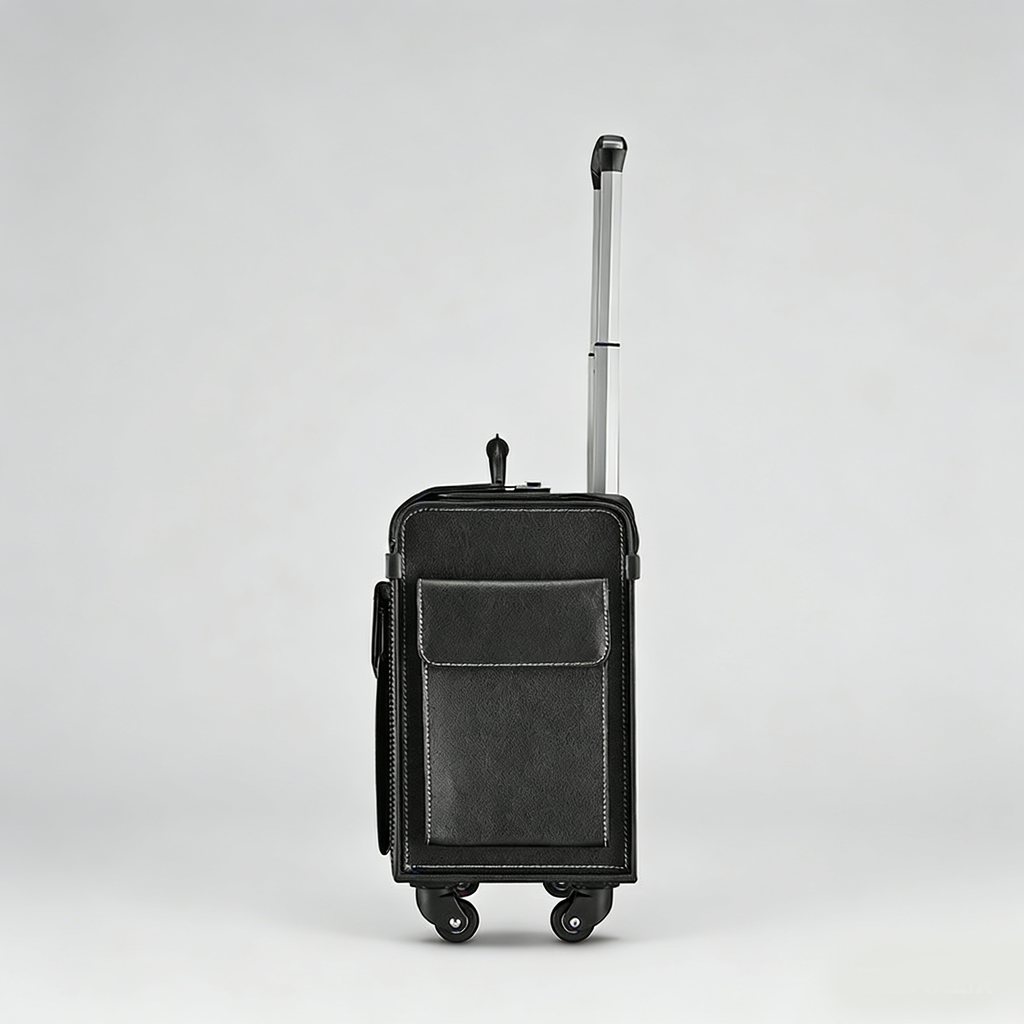 OSO 18" Pilot Case - PVC Business Carry-On with Wheels