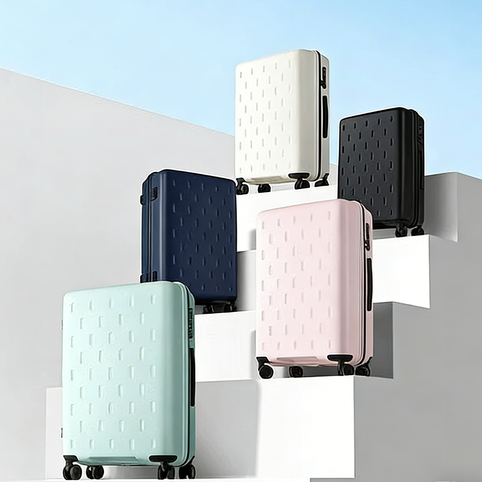 OSO Colorful Hardside Spinner Luggage (20"/24")