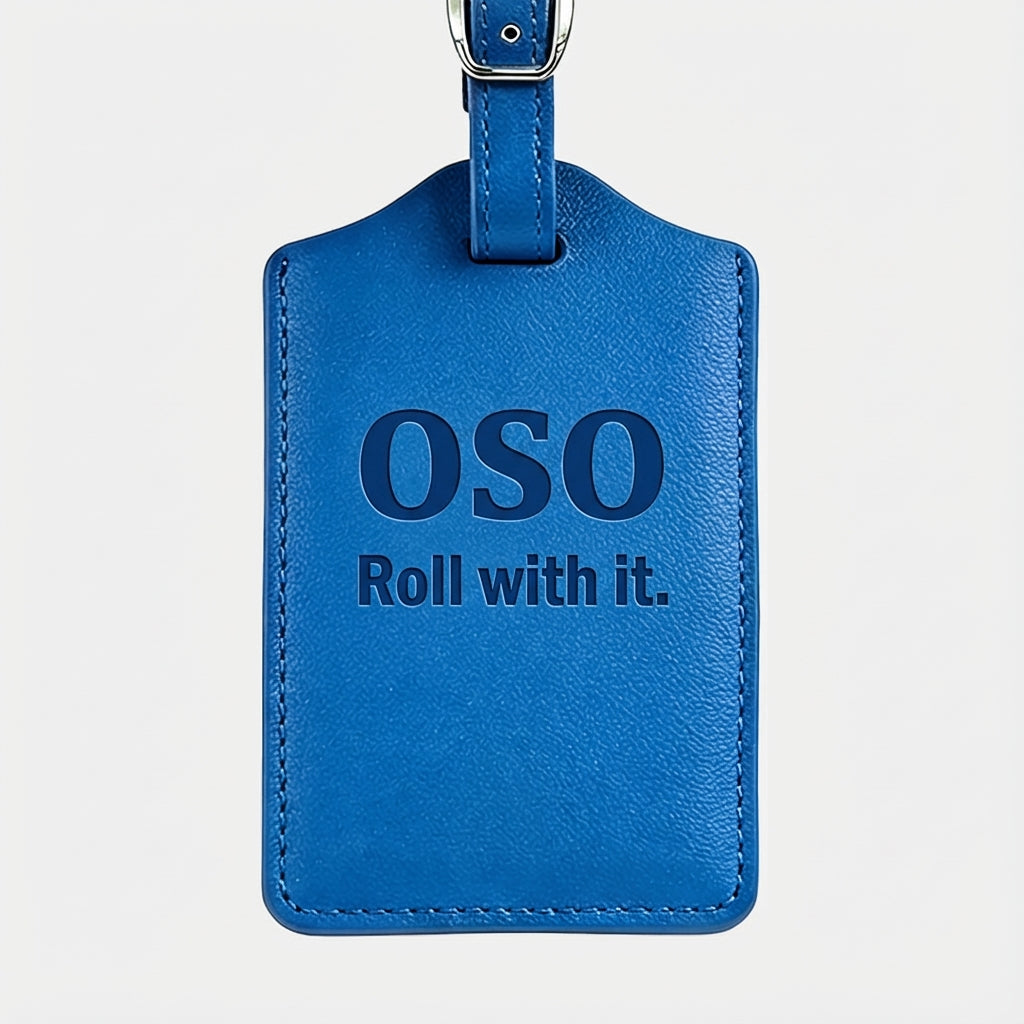 Graduate Bundle components: carry-on, tech case, and luggage tag arranged