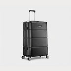 Organized interior of OSO luggage with secure compartments