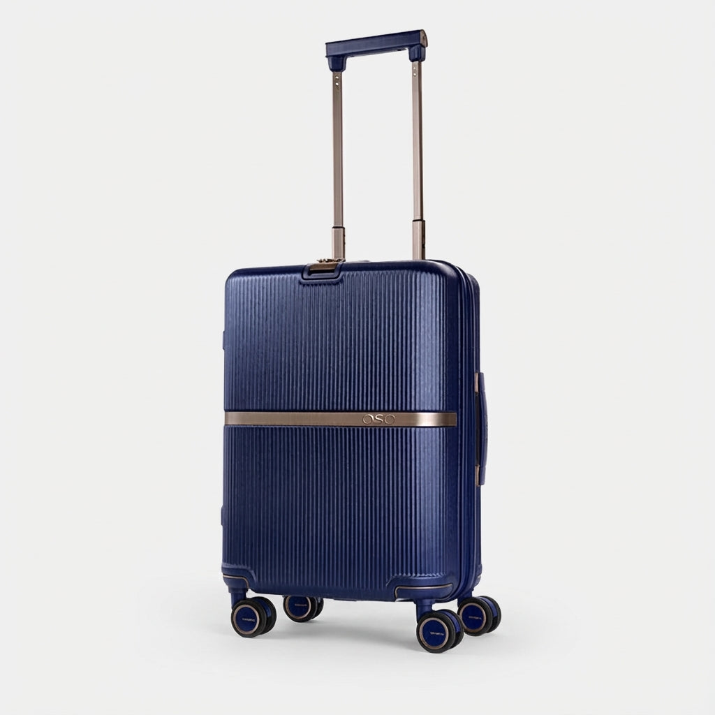 OSO Silent Series luggage in minimalist black design