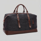 OSO Canvas Weekender Duffle in minimalist grey
