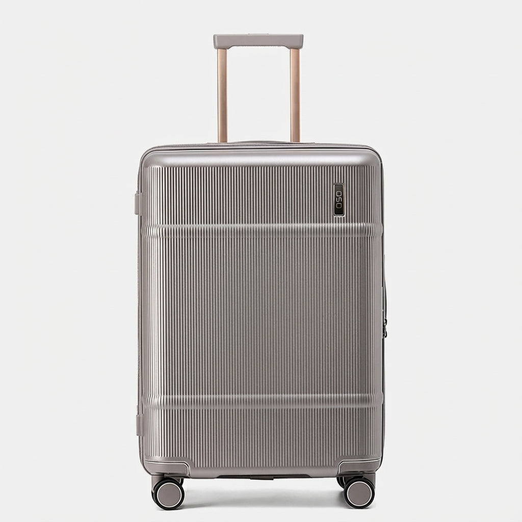 OSO Expandable Polycarbonate Carry-On Luggage in Avocado Green