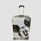Organized interior of OSO luggage with secure compartments