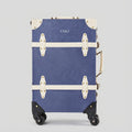 Classic Blue & White OSO Heritage Carry-On with spinner wheels