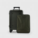 OSO Nomad 2-in-1 Carry-On in Army Green with detachable backpack