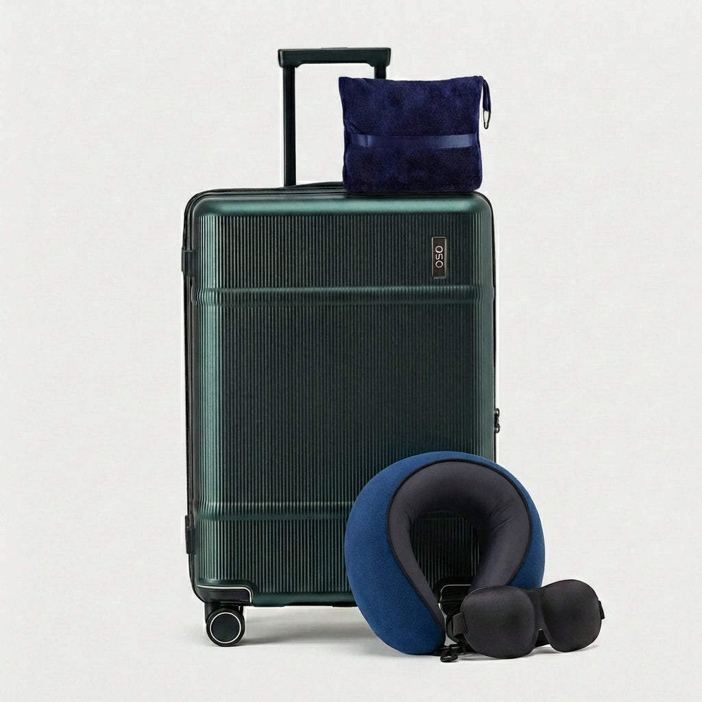 OSO Comfort Class Kit with 24-inch check-in trunk in minimalist design