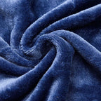 Ultra-plush flannel texture of OSO Travel Blanket