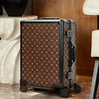 OSO Luxury PU Leather Luggage - TSA Lock Expandable