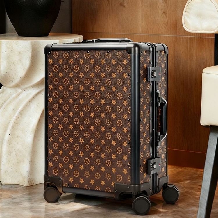 OSO Luxury PU Leather Luggage - TSA Lock Expandable