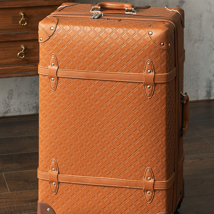 OSO Vintage Expandable PU Luggage (20")