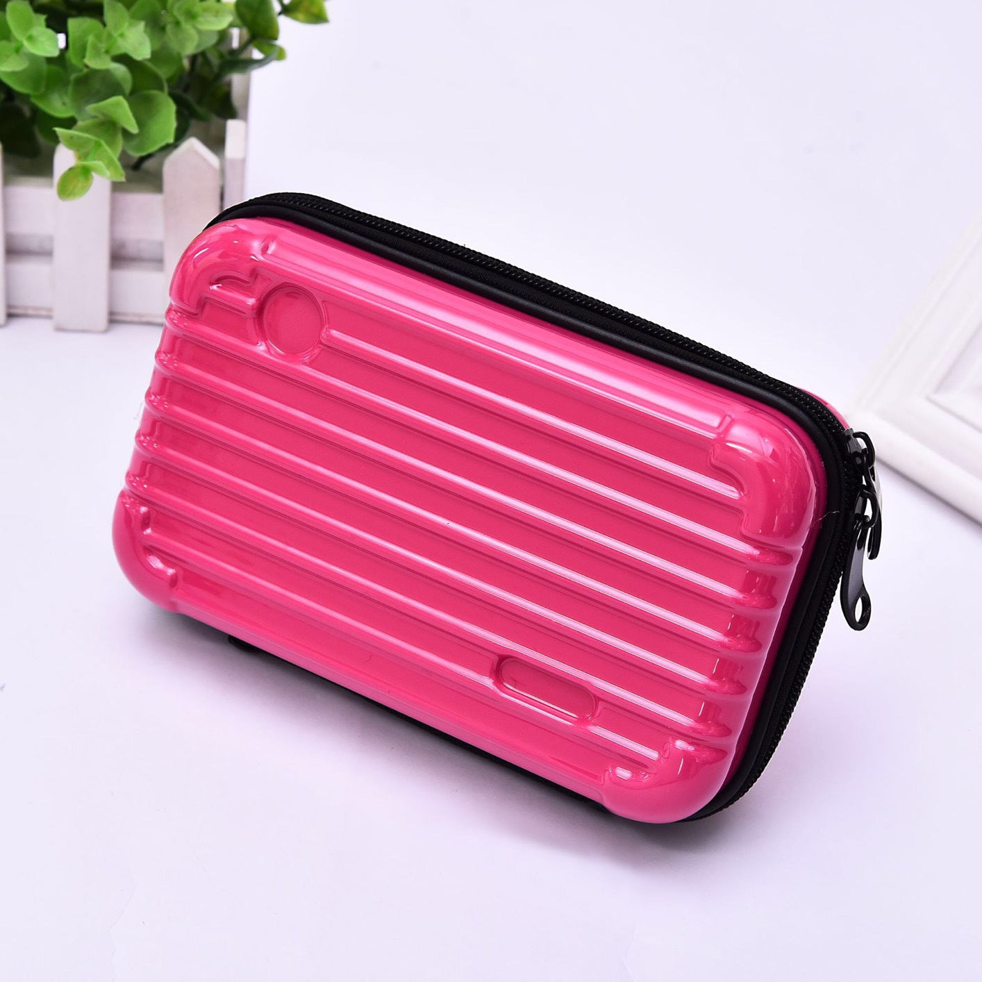 OSO Mini Travel Case - Hard Shell Cosmetic & Toiletry Bag